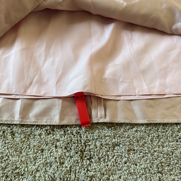 Alfred Sung Women’s Pink Bridesmaid Maxi Dress with Pockets Wedding Size 6R - Picture 4 of 14